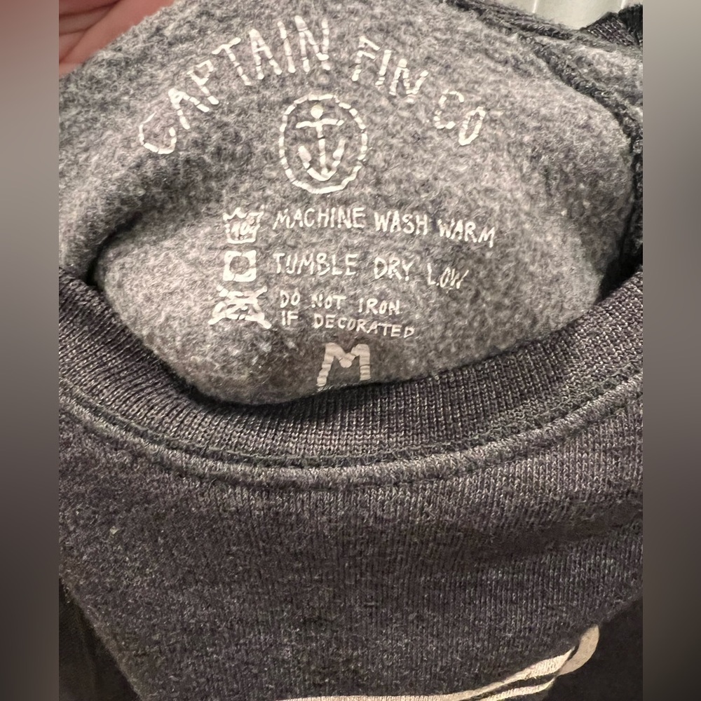 Captain Fin men’s crewneck - Picture 2 of 2